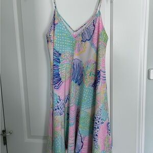 Lilly Pulitzer Multicolor V-Neck Dress